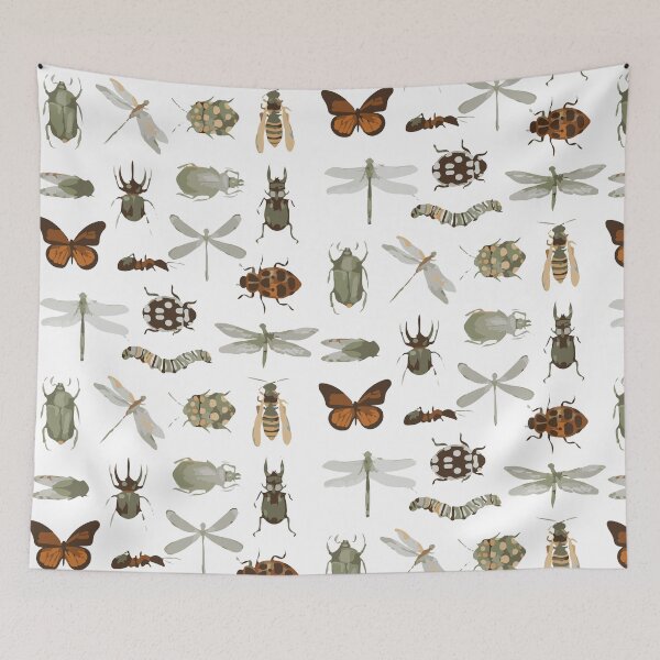 Item preview, Retro Bugs Toddler,  Cute Entomology Children's, Future Entomologist, Boho Natural Kids & Youth  designed and sold by DesignDenDo ⭐⭐⭐⭐⭐.