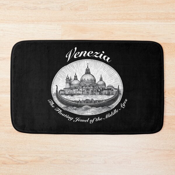 Item preview, Venice in Medieval Italy Engraving print designed and sold by kacperartdesign.