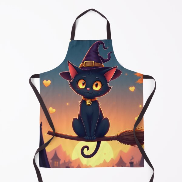 Item preview, The Familiar – Cute Fake Halloween Movie Poster designed and sold by LaLi-Designs.