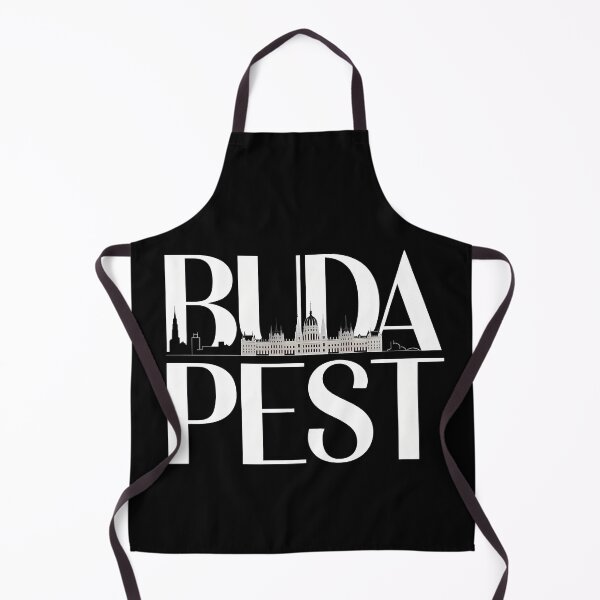 Item preview, Budapest Typography Art – Retro Travel-Inspired Design designed and sold by OzzFrequency.