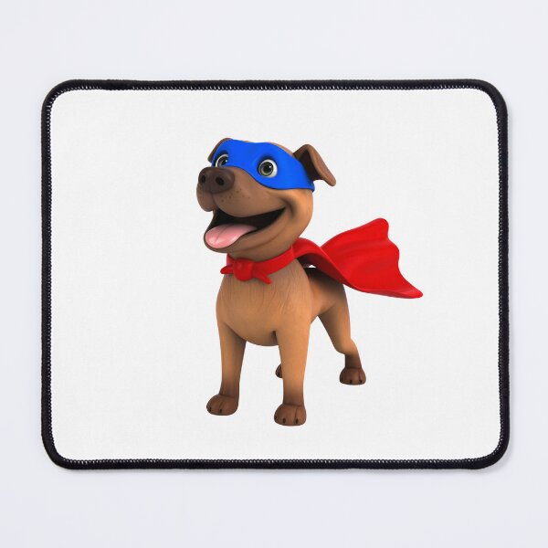Item preview, 3D Dog Wearing Superhero Cape – Cute Hero Pup Character Illustration designed and sold by PrintCreations9.