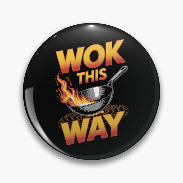 Item preview, Wok This Way Funny Saying Food Pun Chef Chinese Cooking designed and sold by tearbytea.