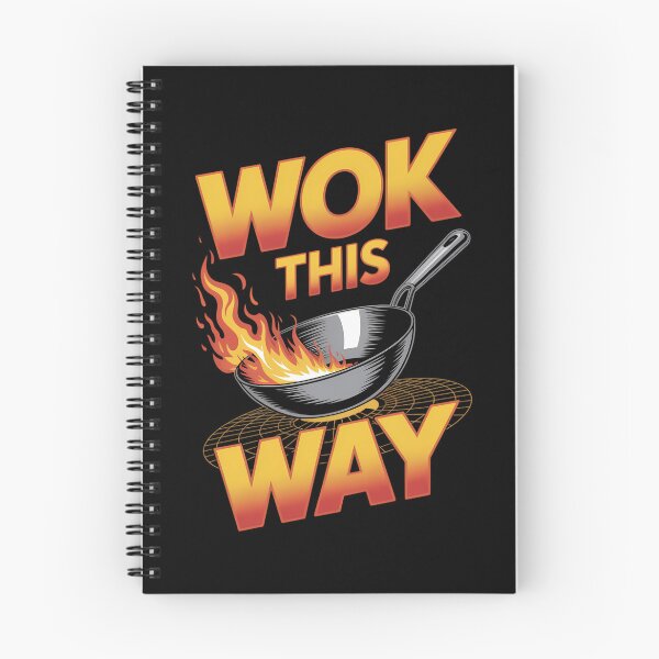 Item preview, Wok This Way Funny Saying Food Pun Chef Chinese Cooking designed and sold by tearbytea.