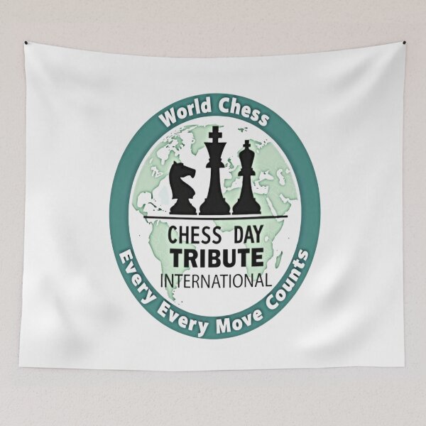 Item preview, Every Move Counts – World Chess Day Tribute designed and sold by HOUCHCREATOR.