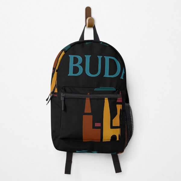 Item preview, Budapest Typography Art – Retro Travel-Inspired Design designed and sold by OzzFrequency.