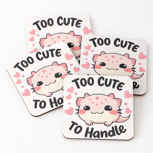 Item preview, Baby Axolotl Art - Kawaii Amphibian Aesthetic designed and sold by KhadijaBatool38.