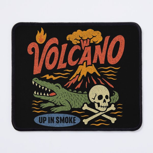 Item preview, Volcano Up In Smoke Retro Fury designed and sold by zzz888.