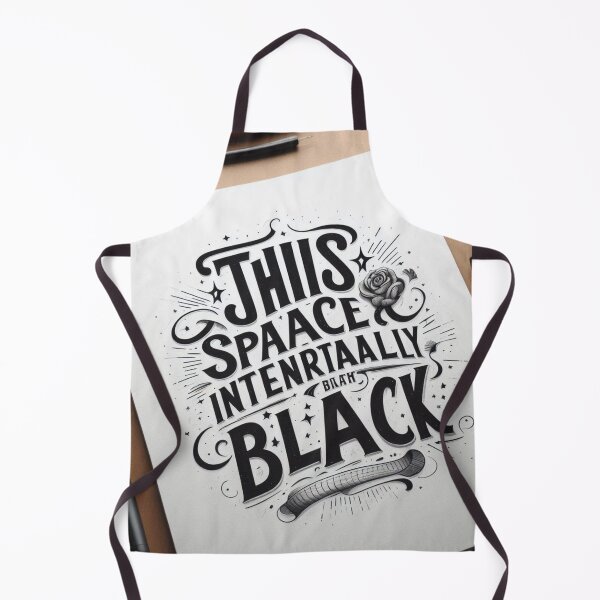 Item preview, This Space Intentionally Left Blank – Handwritten Minimalist Design designed and sold by ashokreddy343.