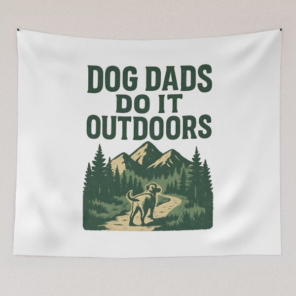 Item preview, Dog Dads Do It Outdoors designed and sold by Uglyandcute.