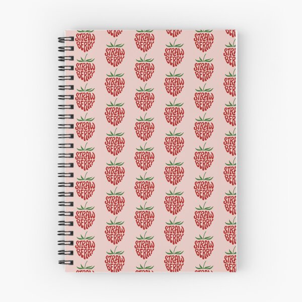 Item preview, Strawberry Retro Typography Fruit Design designed and sold by GracefulPODshop.