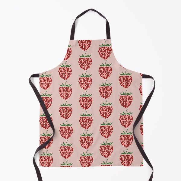Item preview, Strawberry Retro Typography Fruit Design designed and sold by GracefulPODshop.