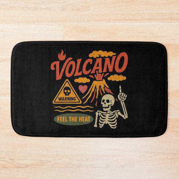 Item preview, Volcano Warning: Feel The Retro Heat designed and sold by zzz888.
