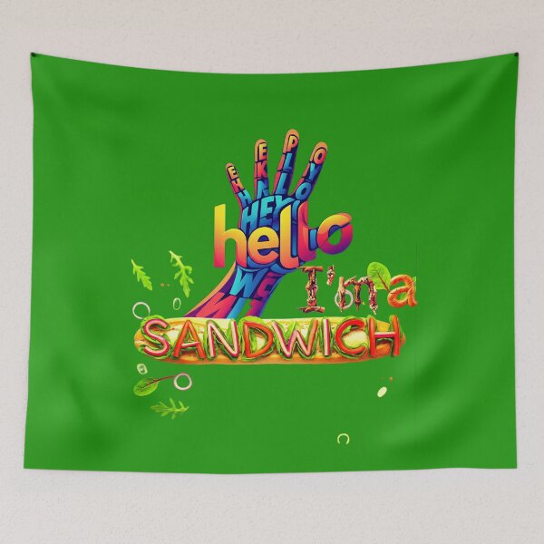 Item preview, Hello I'm a Sandwich  designed and sold by ontological.