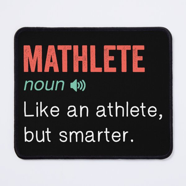 Item preview, Mathlete – Dictionary Style Nerdy Definition Design designed and sold by EmeraldeaArt.
