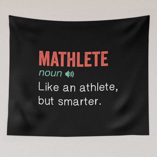 Item preview, Mathlete – Dictionary Style Nerdy Definition Design designed and sold by EmeraldeaArt.
