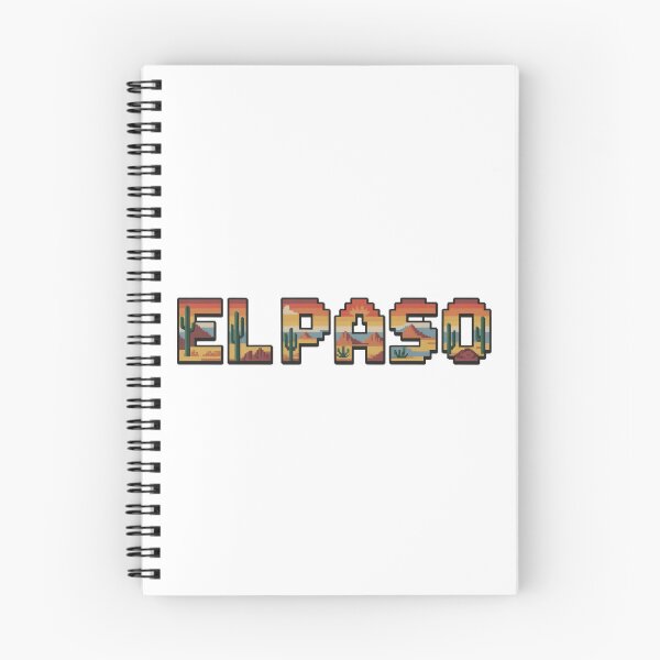 Item preview, El Paso Texas Pixel Art – 8-Bit Desert Sunset Retro Design designed and sold by CircinusStore.