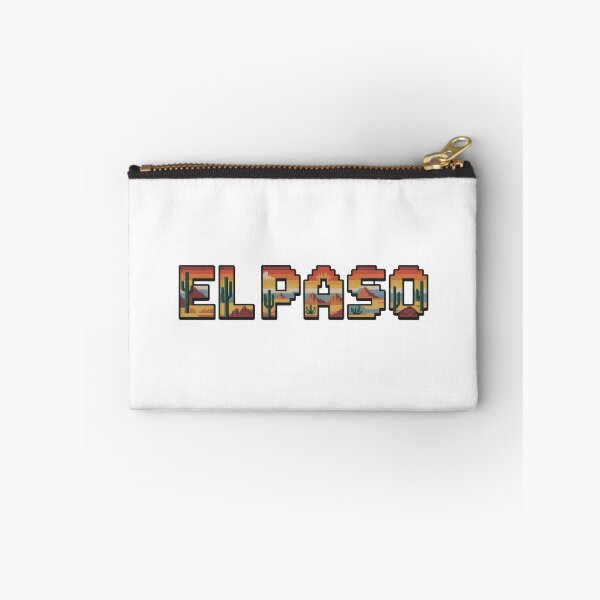 Item preview, El Paso Texas Pixel Art – 8-Bit Desert Sunset Retro Design designed and sold by CircinusStore.