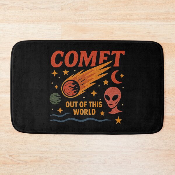 Item preview, Comet Out of This World Retro Cosmic Journey designed and sold by zzz888.
