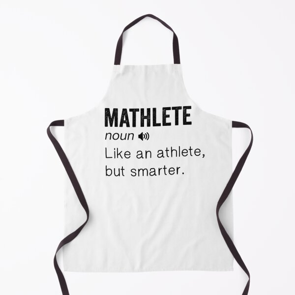 Item preview, Mathlete – Black Text Dictionary Style Smart Design designed and sold by EmeraldeaArt.