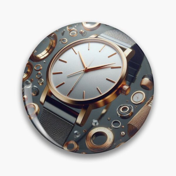 Item preview, Timeless Moment – Floating Watch Minimalist Surreal Design designed and sold by ashokreddy343.