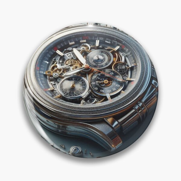 Item preview, Time Suspended – Floating Watch Concept Art designed and sold by ashokreddy343.