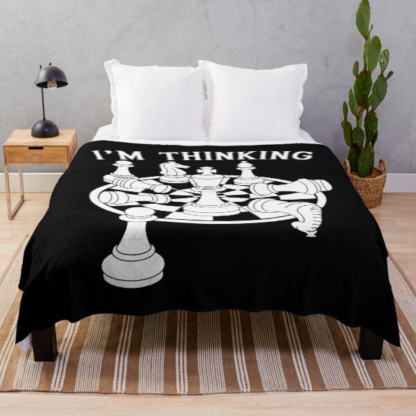 Item preview, I am Thinking Chess Pieces Im Thinking Chess Player Lover designed and sold by waazwee6.