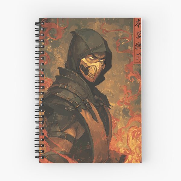 Item preview, Hellfire Scorpion Mortal Kombat designed and sold by bapupa.
