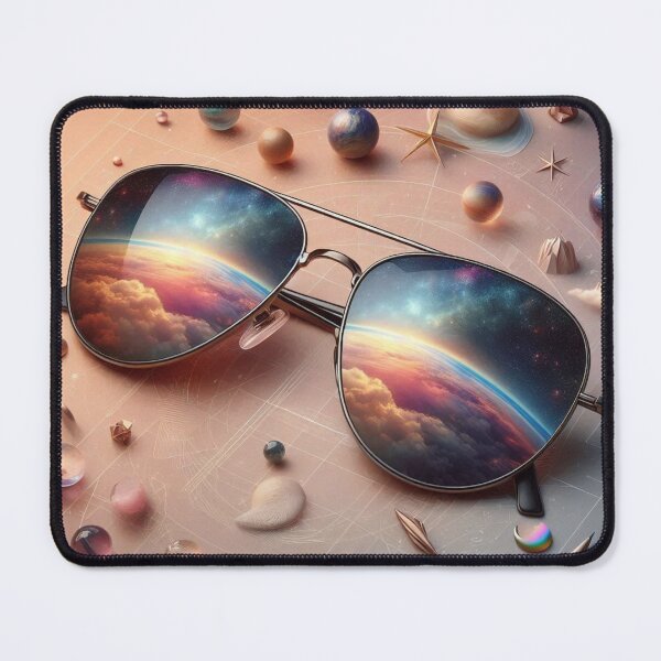 Item preview, Cool and Unseen – Centered Floating Sunglasses Minimal Design designed and sold by ashokreddy343.