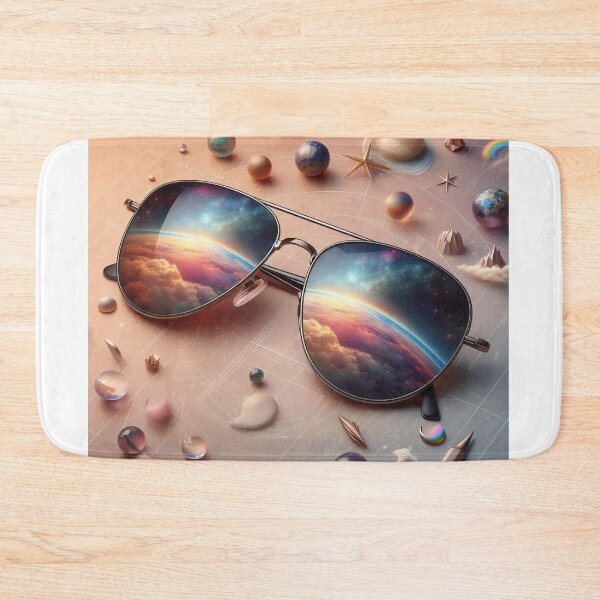 Item preview, Cool and Unseen – Centered Floating Sunglasses Minimal Design designed and sold by ashokreddy343.