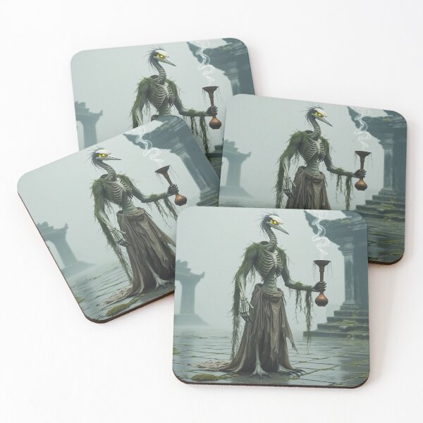 Item preview, The Hollow Heron (with background) designed and sold by PlatyPunk1000.