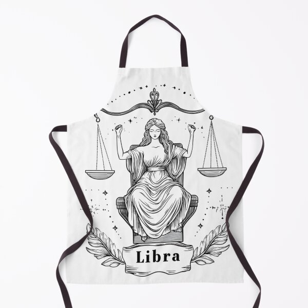 Item preview, Libra Zodiac Sign | Minimalist Line Art Astrology Design designed and sold by Inkora-Art.