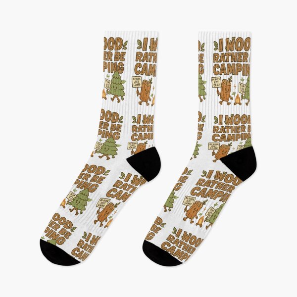 Item preview, Summer Camping Adventure Vibes- I WOOD RATHER BE CAMPING designed and sold by Rajasekar.