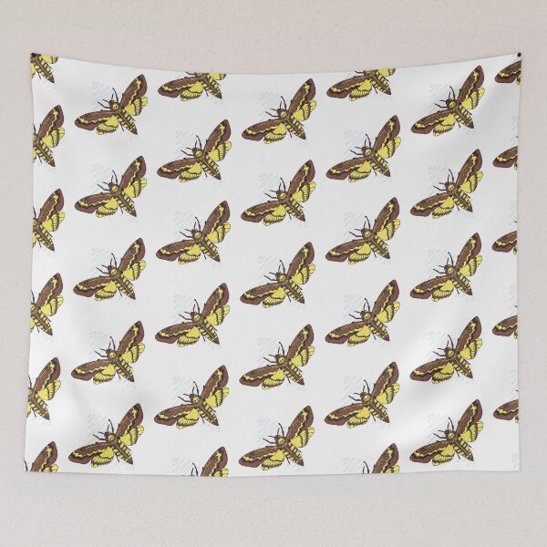 Item preview, Death's-head Hawkmoth designed and sold by alina-k-design.