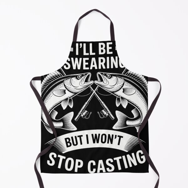 Item preview, I wont stop casting  Angler Angling Fishing Photoroom designed and sold by waazwee6.