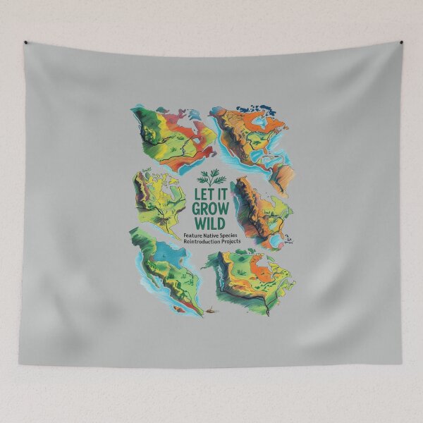 Item preview, Native Flora Sanctuary Design designed and sold by Zakrytos ★★★★★.