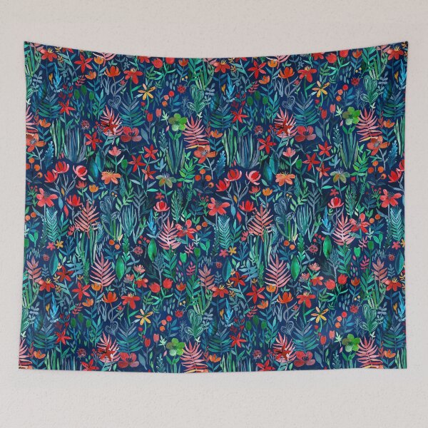 Item preview, Tropical Ink - a watercolor garden designed and sold by micklyn.