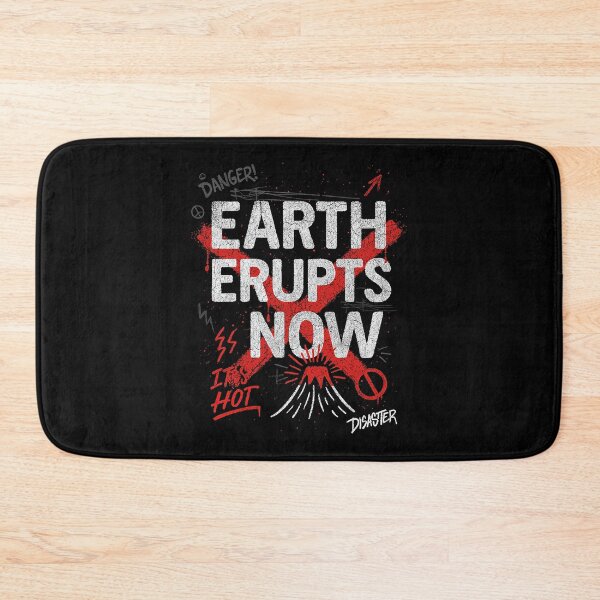 Item preview, Earth Erupts Now: Climate Crisis Warning designed and sold by zzz888.