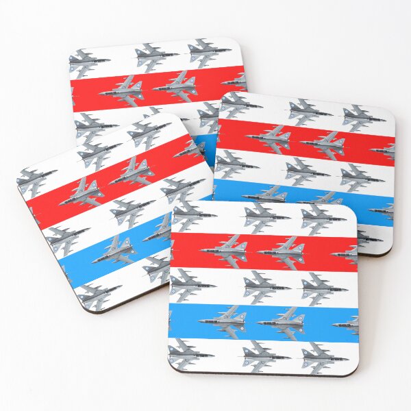 Item preview, Fighter Jet V3 Red, White and Blue designed and sold by TerenceLacey.