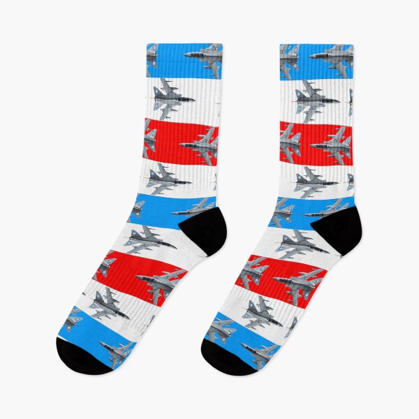 Item preview, Fighter Jet V3 Red, White and Blue designed and sold by TerenceLacey.