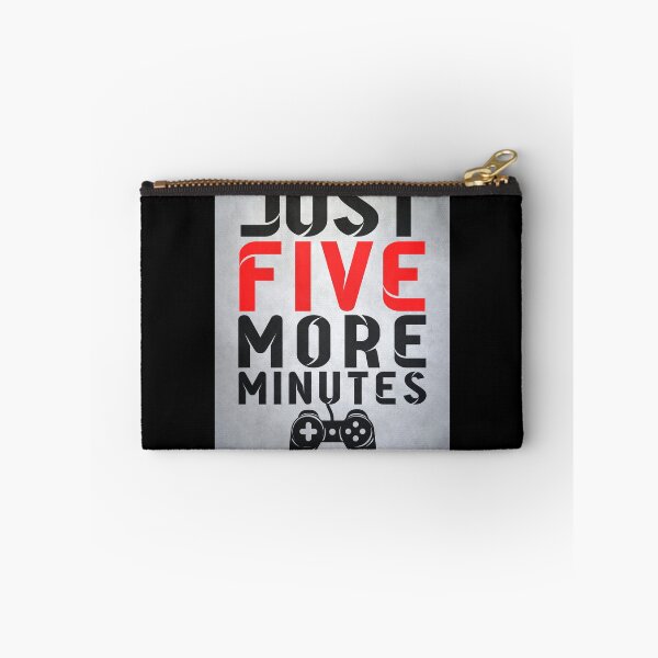 Item preview, Just Five More Minutes Gaming Poster designed and sold by Enea Kelo.