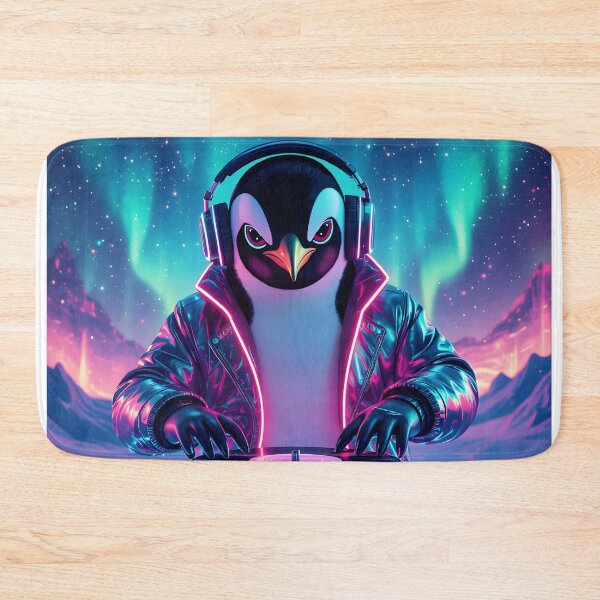 Item preview, Cosmic DJ   Penguin &  Cyber Penguin designed and sold by Felia001.