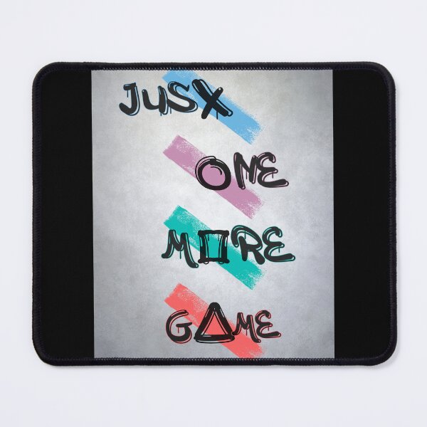 Item preview, Just One More Game Gaming Poster designed and sold by Enea Kelo.