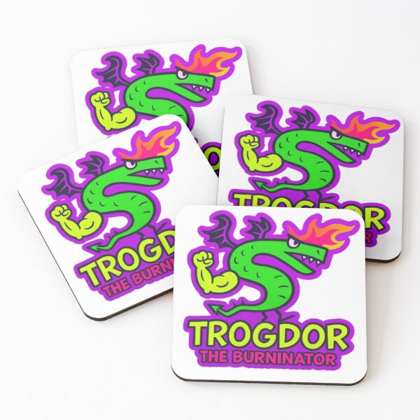 Item preview, TROGDOR THE CUTE DRAGON HOMESTAR RUNNER STICKER designed and sold by "TXSiSsY's TRIUMPH BY GRACE".