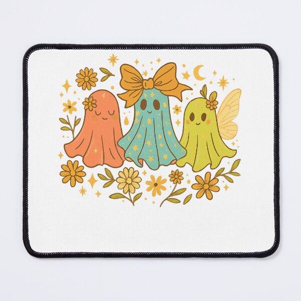 Item preview, Halloween ghost retro png|ghostly halloween png|autmn png|falloween png|pink ghost png, fall boho png|hello pumpkin png|floral halloween designed and sold by PixelBlooming.