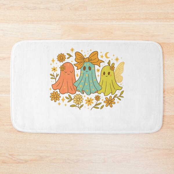 Item preview, Halloween ghost retro png｜ghostly halloween png｜autmn png｜falloween png｜pink ghost png, fall boho png｜hello pumpkin png｜floral halloween designed and sold by PixelBlooming.