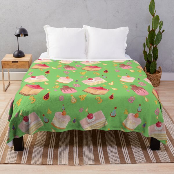 Item preview, Sweet Birthday Party Pattern – Cute Dessert Background designed and sold by RMpc.