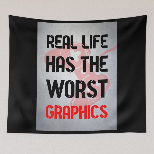 Item preview, The Pixelated Reality Gaming Poster designed and sold by Enea Kelo.