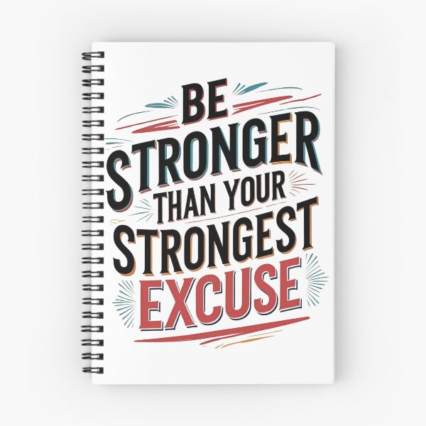 Item preview, Be stronger than your strongest excuse designed and sold by whatthefoxsays.