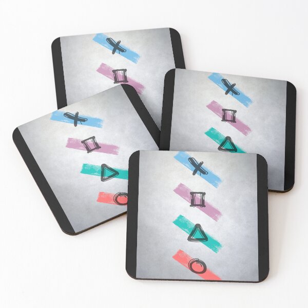 Item preview, Brushstroke Glyphs Gaming Poster designed and sold by Enea Kelo.