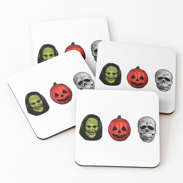 Item preview, Silver Shamrock masks designed and sold by beretro.